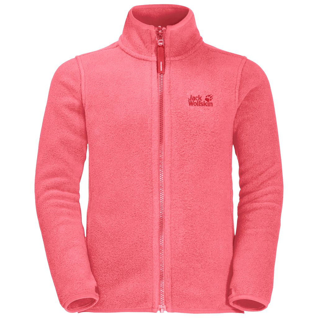 Jack Wolfskin BAKSMALLA Vestes Enfant Corail Rose - IVRHSXK-79